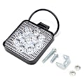 Miniatyrbilde 1 av 11: 27W 9LED Kvadratisk Mini Arbeidslys Ekstra Lampe Bil Motorsykkel Modifikasjon Frontlys Svart