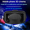 Miniatyrbillede 5 af 6: Virtual Reality Headset med justerbare stropper Immersiv øjenbeskyttelse 3D VR-briller til Play 3D-spilfilm 10 pcs
