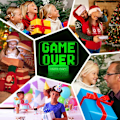 Miniatyrbild 8 av 8: Gaminglampa Game Over Nattlampa 3D Illusion Lampor, Dimbar