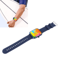 Miniatyrbillede 1 af 8: Smartwatch med iltmåling, opkaldsdisplay, IP68 vandtæt touchskærm og skridttæller Blue