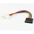 Miniatyrbilde 2 av 5: Seriell optisk stasjon harddisk SATA strømkabel til D-type 4-pin SATA til IDE datamaskin chassis intern adapter ledninger, 4pack