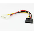 Miniatyrbillede 2 af 5: Seriel optisk drev harddisk SATA strømkabel til D-type 4-pin SATA til IDE computer chassis intern adapter ledning, 4pack