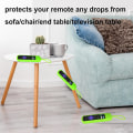 Miniatyrbild 5 av 6: 2-pack fodral för Roku Express/Streaming Stick/Premiere - Silikonfjärrkontrollskydd kompatibelt med TCL Roku Smart TV-fjärrkontrollersättningsskydd Ski GlowBlue GlowGreen