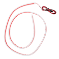 Miniatyrbilde 2 av 11: 1,5m Bilhettelysstripe 12V 5W Høy Lysstyrke Universal Vanntett Eksteriørlysstripe for Frontpanser