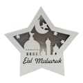 Miniatyrbillede 1 af 10: Ramadan Eid Mubarak Pentagram Lys Blød Lys Buksbom Bærbar Eid Håndværk LED Lys til Træ Have JM01941