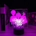 Miniatyrbild 2 av 6: The Promised Neverland 3D LED-nattlampa för födelsedagspresent