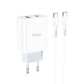 hoco. C97A Europeisk standard PD20W+QC3.0 lader for iPhone1