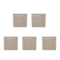 Miniatyrbilde 10 av 10: 5 stk. skjærebrett i PVC, mini, søte, dobbeltfarget, selvhelbredende skjærebrett for quilting, søm og scrapbooking, 6 x 6 cm