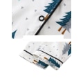 Miniatyrbild 4 av 4: Barn 2-delad pyjamas sovkläder set, L (träd)
