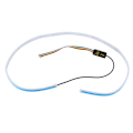 Miniatyrbilde 3 av 11: 47 tommers 12V Universal RGB Flytende LED Bil Bakluke Bakluke Stripe Lys Brems Kjøring Svingsignal