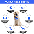 Miniatyrbild 3 av 6: Sugkopp Hund Leksak, Husdjur Molar Bite Multifunktion Interaktiv