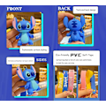 Pikkukuva 7 / 9: Piirroshahmo avaimenperät tytöille ja pojille, söpö Kawaii avaimenperä, reppuavaimenperä tarvikkeet ranneke avaimenperä auton riipukset, yllätys syntymäpäivälahjat Yellow