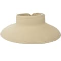 Dam solhatt med bred brätte i halm med UPF 50+ Beige