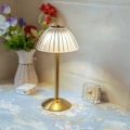Miniatyrbillede 7 af 8: LED Krystal Bordlampe Touch Control Sengebordlampe til Soveværelse Restauranter Barer Cafeer Hoteller