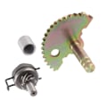 Miniatyrbilde 5 av 11: Profesjonelt Moped Kick Start Gear Metall Startmotor Gear Erstatning for GY6 50/60/80