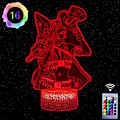 Miniatyrbilde 1 av 7: Jinx Arcane Leketil for Jenter, Jinx Bursdagsdekorasjoner, Anime Dekorgaver for Jenter 6-8 År, Jinx Lampe, Jinx Arcane Nattelykter for Jenter Soverom