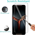 Miniatyrbild 3 av 5: 4PCS Härdat Glas För Asus ROG Phone 6 Strix 2.5D 9H Skyddande Transparent Skärmskyddsfilm