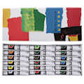 Miniatyrbillede 1 af 9: Akrylmaling Sæt 12ml Tube Vandtæt Håndmaling Pigment (18 Farver)