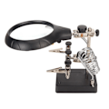 Miniatyrbild 2 av 10: Skrivbordsförstoringsglas Multifunktionell USB-kontakt Hög klarhet Förstoringsglas med LED-ljus för svetsning Modellering Hantverk