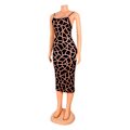 Miniatyrbillede 5 af 7: Rygløs Bodycon Festklub Cocktailkjole (Sort XXL)