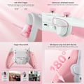 Miniatyrbillede 7 af 9: Trådløs Controller, BIGBIG WON Rainbow 2 SE, Hall Effect Trigger, 12-bit ADC, 3 Sæt Joysticks, 4-vejs & 8-vejs D-pad Controller til Switch/PC/Android/iOS Pink