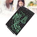 Miniatyrbild 7 av 10: 12 tums LCD-skrivbord Digital Doodle Handwriting Board DIY-ritverktyg Vit