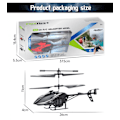 Miniatyrbild 5 av 5: Fjärrstyrd helikopter, flygplansleksak med höjdhållning