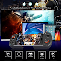 Miniatyrbild 2 av 7: Mobil spelkontroll för iPhone, Android, direkt spel, bärbar Bluetooth minikontroll spelkontroll joystick med magnetisk förvaring för iPhone 14 13 Black