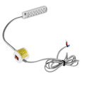 Miniatyrbilde 4 av 10: - LED-lys til symaskin, justerbar magnetisk sokkellampe, del (#13)