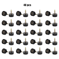 Miniatyrbillede 3 af 10: 20 par højhælede hæle Dowels hælhøjder udskiftningssko tilbehør 14MM
