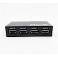 Miniatyrbilde 2 av 5: HDMI høyoppløselig splitter 1 inn 4 ut en punkt fire deler støtter 1080P 3D byttedeler