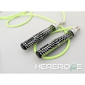 Pikkukuva 7 / 8: HEREROPE 1/4LB Painotettu hyppynaru nopeuteen, kuntoiluun, nyrkkeilyyn ja treeniin, hyppynaru kuulalaakerilla, mukava ja ergonominen ote, sotkeutumaton kaapeli M