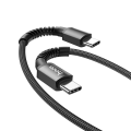 Miniatyrbild 1 av 5: hoco. X71 Type-C till Type-C laddningskabel 60W datakabel Android p