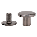 Miniatyrbillede 6 af 8: 30 sæt 5mm/6mm/8mm messing lædernitter dobbelt nitte rørformet metalnittesæt (#3)