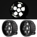 Miniatyrbillede 5 af 11: 1 Par 18W LED Arbejdslys Rundt LED Kørelys Spotlight Passer til Offroad Lastbiler Motorcykler