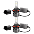 Miniatyrbild 1 av 11: Bilmodifierade LED-strålkastare S1-serie 40W 6000LM 6000K Xenonvit (9007)