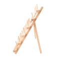 Miniatyrbild 5 av 9: Trä 30 Spolar Kon Tråd Stativ Rack Fällbar Sömnad Broderi Förvaring Hållare Organizer