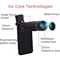 Miniatyrbillede 4 af 5: 18X Monokulær Zoom Optisk Mobiltelefon Linse Universal til Sma