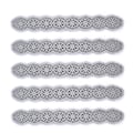 Pikkukuva 2 / 10: 5 kpl metalliembossing-leikkuuterä hiiliteräksinen paperinveistokortti ontto linjamalli