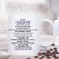 Miniatyrbillede 4 af 4: Send Fiancé Kaffe Krus Morgenmad Krus Sjov Kaffe Krus 11 Ounces Inspirerende En