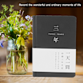 Miniatyrbild 8 av 10: Student Study Classroom Note Hard Cover Office Diary Notebook Hardcover Notepad(Svart)