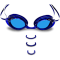 Miniatyrbild 3 av 7: Basics Unisex Simglasögon blue