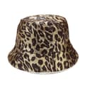 Leopardmönstrad Bucket Hat Trendig Djurmönstrad Fiskarhatt A