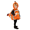 Pikkukuva 1 / 4: Halloween-lasten roolipeliesityksen piirretty puku klovnikala-asu,Puku Halloween-puvut 80cm