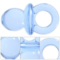 Miniatyrbild 7 av 9: 100 st akryl transparenta bröstvårtor babyshower present kläder accessoarer dekorationer (färgglada)
