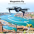 Miniatyrbild 5 av 5: Drönare med vuxenkamera, hopfällbar RC Quadcopter barnleksaker, 1080P HD FPV videodrönare för nybörjare