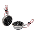 Miniatyrbillede 3 af 11: Par Car Mini Diskant Højttaler 130W Maksimal 20W RMS 4Ω 12V Universal til Lydanlæg