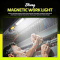 Miniatyrbillede 8 af 8: Arbejdslys Genopladelig LED 1500 Lumen Super Lys COB Bærbar Arbejdslys Magnetisk Base og Krog Arbejdslommelygte til Bilreparation Maskine Nød