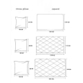 Miniatyrbillede 5 af 5: Indvendig pude quilt - Benz - justerbar pude quilt - plus size 50 luksusmodel [maskinvaskbar]