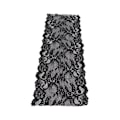 Miniatyrbild 6 av 10: Spetsband 18 cm brett unik stil mjuk förtjockad klädtillbehör för att dekorera kläder byxor svart